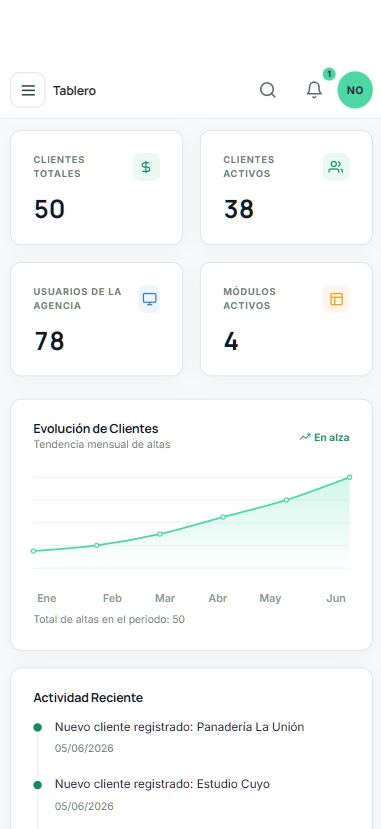 Koonek Dashboard Preview